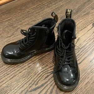 Toddler size 10 patent leather Dr. martens
